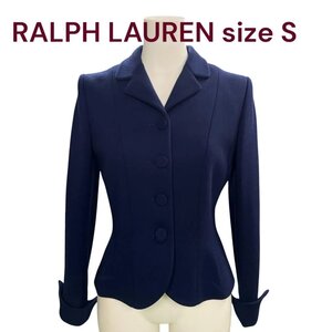 美品　RALPH LAUREN 高級紫タグ　ウール テーラードジャケット S M4J708