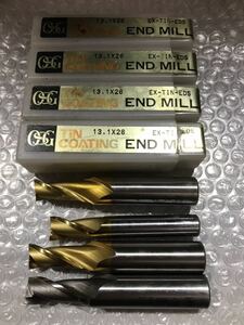 OSG エンドミル 8本セット