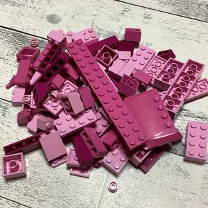 ☆8　　LEGO　ピンク系　パーツ　まとめて　詰め合わせ　セット　レゴ　女の子　送230円～