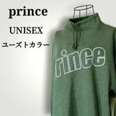 【プリンス】UNISEX　ボトルネックプリントロゴ　ビッグシルエットトレーナー