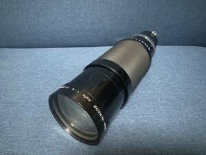 希少！ Nippon Kogaku Zoom-NIKKOR Auto 85-250mm f4 ジャンク品