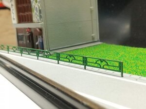 ガードパイプA Nゲージ 1/150 ストラクチャー セーフティーフェンス ジオラマ レイアウト 鉄道模型 モジュール アクセサリー