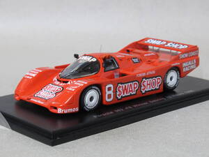 1/43 ポルシェ 962 SWAP SHOP #8 セブリング12時間 Winner 1985