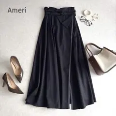 極美品★Ameri｜HIGH WAIST WRAPPING SKIRT