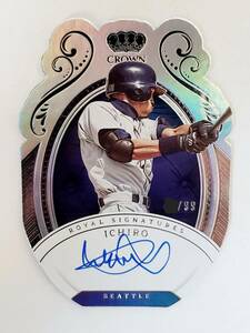 【/99】2023 PANINI イチロー SUZUKI ICHIRO 直書き 直筆サインカード　ON CARD AUTO ダイカット