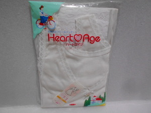 グンゼ　中高生のスクールインナー　HeartAge　ハートエイジ　ラン型スリップ　1枚　160サイズ　開封品