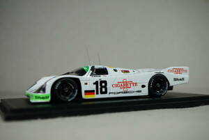 1/43 タバコデカール ルマン 962最終出場 spark Porsche 962 C #18 1993 Le Mans 24h 9th Joest ポルシェ ヨースト CIGARETTE C2 962C