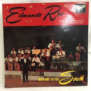 「南国のリズム/エドムンド・ロス楽団」 RHYTHS OF THE SOUTH 10インチレコード