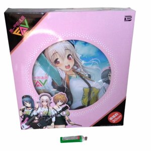 ★未使用・すーぱーそに子・第一宇宙速度・BIG缶バッジ風デラックスティンアート・タイプB(単品)・直径約30cm★アニメグッズ★β581