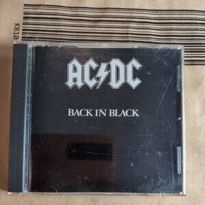 AC/DC「back in black」欧CD 1990年代★★hard rock heavy metal　