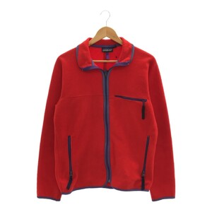 patagonia (パタゴニア) 【men405AH】 80’s 25501 シンチラカーディガン レッド 89年 USA製 希少 アウトドア AG