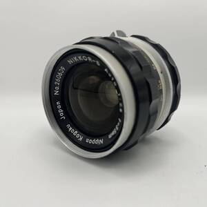 ★良品★ ニコン Nikon 非AI NIKKOR-S Auto 35mm F2.8 Fマウント MF一眼レフ用 広角単焦点レンズ #393