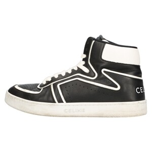 CELINE セリーヌ Z TRAINER CT-01 HIGH SNEAKERS レースアップ ハイカットスニーカー RM0421 ブラック