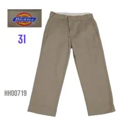 パンツ31股下57㎝ベージュDickies 874