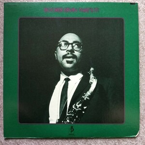 未使用に近い美品　LPレコード　Booker Ervin ブッカー・アーヴィン / That