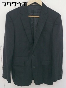 ◇ COMME CA MEN COMME CA DU MODE 2B シングル 長袖 テーラードジャケット サイズ46 ブラック メンズ