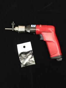 【中古品】Chicago Pneumatic エアパワードリル工業用ピストル 1/4インチ CP1014P45　/ITP8DQ0TBEL8