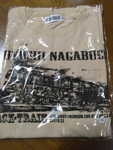 長渕剛 LIVETシャツ　BRACK TRAIN Mサイズ　未使用　未開封 2017　グッズ