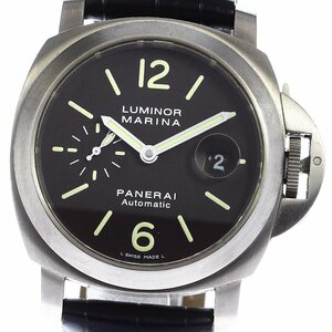 パネライ PANERAI PAM00240 ルミノール マリーナ デイト 自動巻き メンズ _802670