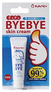 チュチュベビー BYE BYE スキンクリーム 10g 手・からだ用クリーム 指しゃぶり 塗るだけ