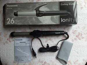 Panasonic　Curling Styler　『ｉｏｎｉｔｙ』　パナソニック カールアイロン イオニティ　EH1711P　26㎜　取説書あり