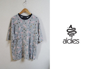 ★送料無料匿名発送★aldies★アールディーズ★ビッグサイズTシャツ★オーバーサイズカットソーエルドレッソ