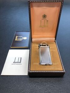 Dunhill ダンヒル ガスライター ハンマータイプ　ユニーク　 喫煙具　シルバー　箱付き