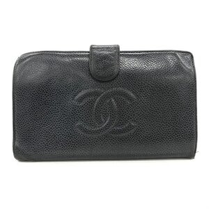 CHANEL シャネル 財布 キャビアスキン 844004【DAAPA034】