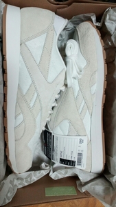 MAISON KITSUNE x Reebok CL nylon AFFILIATES 28cm us10 メゾンキツネ v69742 ベースボールリーグコレクション　ホワイト