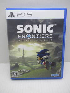 56/R092★ソニックフロンティア / SONIC FRONTIERS★PlayStation5★プレイステーション5★SEGA セガ★中古品 使用品