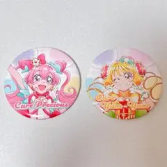 デリシャスパーティプリキュア 全プリキュア展 缶バッジ プレシャス ヤムヤム