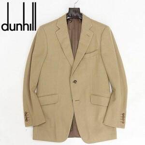 ◆dunhill ダンヒル カシミヤ100％ 2釦 ジャケット ベージュ 48