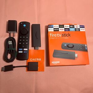 Amazon Fire TV Stick Alexa対応音声認識リモコン付属 （第3世代）中古美品 アマゾン