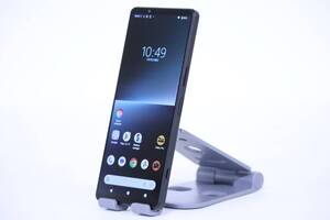 1円～ 美品 スマートフォン SIMフリー 有機EL 4K液晶 ブラック Xperia 1 V XQ-DQ44 Snapdragon 8 Gen2 RAM16GB 512GB 6.5インチ