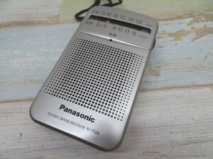 ★Panasonic RF-P50A ラジオ FM/AM 2BAND パナソニック 電池付き 動作品 95084★！！