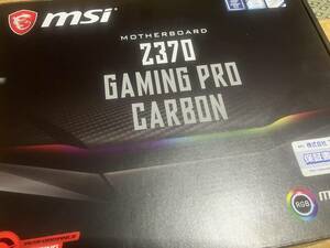 【箱・付属品あり】MSI Z370 GAMING PRO CARBON ATX【中古動作品】