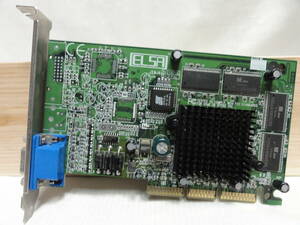 ◆即決有◆ ELSA NVIDIA GeForce GLADIAC 311 AGP ビデオカード /未チェック ジャンク品