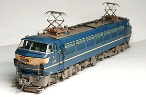 TOMIX EF66 42[下関総合車両所] (品番:HO-2023 EF66 特急牽引機 PS22B グレー台車 ベース)HOゲージ精密加工品