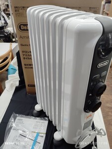 Delonghi デロンギ RHJ35M0812-DG アミカルド オイルヒーター 　8畳〜10畳