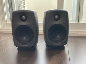 GENELEC 8010AP ★モニタースピーカー ★シリアル連番ペア ★オマケ付き