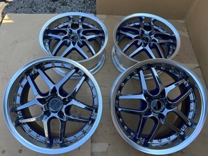 中古ホイール４本セット アミスタッドチャームSSR18インチ2P18×8.5JJ+47PCD114.3 アミスタッドチャームSSR18インチ2P18×8.5JJ+47PCD BBS 