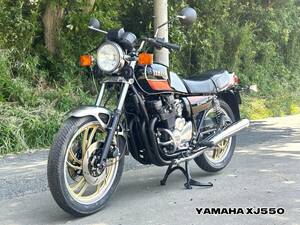 ☆XJ550予備検付☆車体綺麗タイヤ程度上☆ヤマハ旧車 ブラックカラー ブレーキ電装系作動確認済 絶版車 YAMAHA XJ400