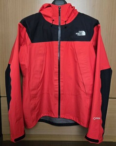 THE NORTH FACE CLIMB LIGHT JACKET NP11503 SIZE L 赤黒 クライムライトジャケット GORE-TEX マウンテンパーカー