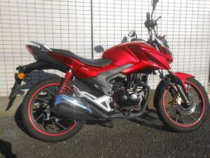 逆輸入車 ホンダ CBF125R 人気の赤 24000km 実動 美車 原付二種 FI インジェクション GSX125 CB125R CBF125をご検討の方も是非