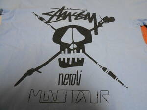 STUSSY × NEROLI × MINOTAUR ショーン ステューシー クロスボーン BONES SURFING SKATEBOARD BMX OLDSCHOOL HIPHOP STREET DANCE REGGAE