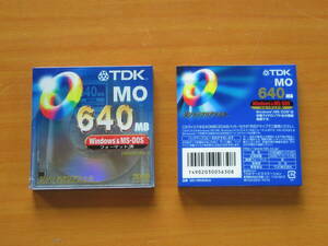 ■TDK■MOディスク 640MB■MO-R640DA■未開封新品■2枚■送料185円～