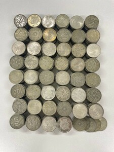 額面スタート!!大量!!百円銀貨 鳳凰 稲穂 オリンピック 硬貨 大量おまとめ計465枚 100円銀貨