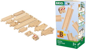 追加レールセット　スターター13pcs　33394 BRIO ブリオ 知育玩具　送料無料