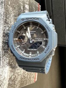 【極上新同品】カシオgshock GA-B2100-2AER ダークブルー　1円から G-SHOCK タフソーラー