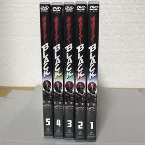 DVD 仮面ライダーBlack 全5巻セット